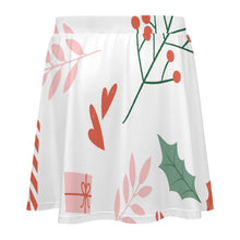 Cargar imagen en el visor de la galería, Falda Patinadora Seda de Leche Personalizada | Diseño Único Mujer Moda
