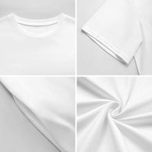 Cargar imagen en el visor de la galería, Camisón holgado de manga corta para mujer talla grande LM475 personalizado con patrón foto texto (impresión de imagen única)