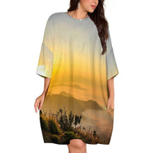 Cargar imagen en el visor de la galería, Camisón de Franela Personalizado Talla Grande | Pijama Suave