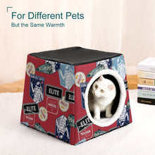 Cargar imagen en el visor de la galería, Cama Cápsula para Gatos Personalizada | Cueva Oxford Impermeable