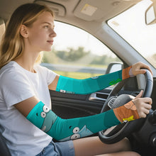 Cargar imagen en el visor de la galería, Mangas Protectoras UPF 50+ de Seda de Hielo Personalizables | Anti-UV