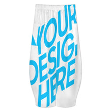 Cargar imagen en el visor de la galería, Pantalones anchos de cintura alta para mujer SZK personalizado con patrón foto texto (impresión de imagen única)
