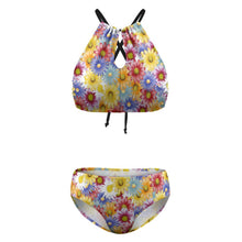 Cargar imagen en el visor de la galería, Bikini Halter Mujer Personalizable | Traje de Baño Dos Piezas Ajustable