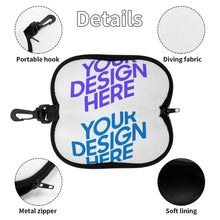 Cargar imagen en el visor de la galería, Estuche horizontal para gafas personalizado con patrón foto texto