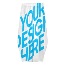 Cargar imagen en el visor de la galería, Pantalones anchos de cintura alta para mujer SZK personalizado con patrón foto texto (impresión de imagen única)