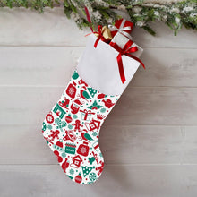 Cargar imagen en el visor de la galería, Inmortaliza Tu Recuerdo | Calcetín de Navidad Personalizado