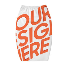 Cargar imagen en el visor de la galería, Falda cruzada de mujer falda de verano hasta la rodilla NQ personalizado con patrón foto texto (impresión de imágenes múltiples)