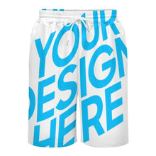 Cargar imagen en el visor de la galería, Pantalones deportivos holgados con cordón para hombre LM133 personalizado con patrón foto texto (impresión de imagen única)