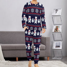 Cargar imagen en el visor de la galería, Pijama Hombre Personalizado | Conjunto Pantalón y Camiseta S-6XL