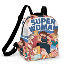 Cargar imagen en el visor de la galería, Mini Mochila Impermeable Personalizada para Mujer con Fondo Reforzado