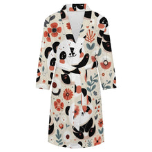 Cargar imagen en el visor de la galería, Adult Nightgown Panda, Red
