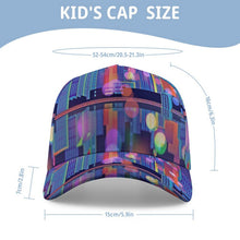 Cargar imagen en el visor de la galería, Gorra de Béisbol para Niños Personalizada | Impresión Total con su Arte