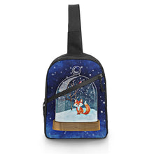 Cargar imagen en el visor de la galería, Mochila Cruzada Plegable Personalizada | Bolsa de Pecho Ligera Tela Oxford