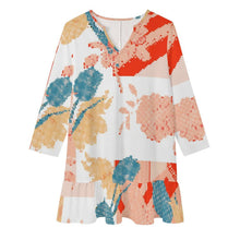 Cargar imagen en el visor de la galería, Vestido Personalizado con Foto y Volantes | Regalo Mujer Original