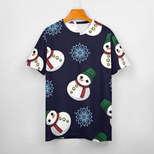 Cargar imagen en el visor de la galería, Camiseta de Algodón para Hombre Personalizada con Impresión Integral