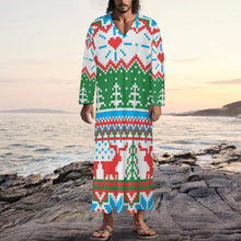 Cargar imagen en el visor de la galería, Túnica Larga Personalizable Estilo Oriental con Foto | Caftán