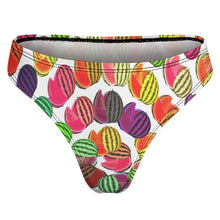 Cargar imagen en el visor de la galería, Tanga de Seda de Leche para Mujer | Ropa Interior Personalizable y Cómoda