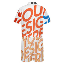 Cargar imagen en el visor de la galería, Mono de manga corta LM427 para hombre personalizado con patrón foto texto (impresión de imágenes múltiples)