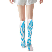 Cargar imagen en el visor de la galería, Calcetines de moda unisex con 2 largos disponibles (46 cm, 60 cm) personalizado con patrón foto texto