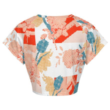 Cargar imagen en el visor de la galería, Camiseta Crop Top Juvenil Personalizada | Estilo Raglán