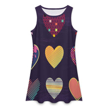 Cargar imagen en el visor de la galería, Vestido Largo Sin Mangas Personalizado | Cuello Redondo & Diseño Propio