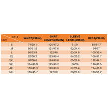 Cargar imagen en el visor de la galería, Vestido holgado de manga larga para mujer ADQ personalizado con patrón foto texto