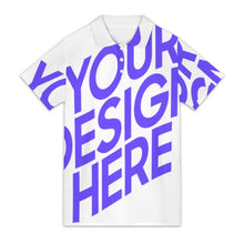 Cargar imagen en el visor de la galería, Camisetas polo de manga corta para hombre TXLD personalizado con patrón foto texto (impresión de imagen única)