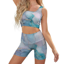 Cargar imagen en el visor de la galería, Conjunto Yoga Acanalado Personalizado | Set Deportivo Rib Mujer