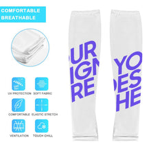 Cargar imagen en el visor de la galería, Mangas de Hielo (Un Par) XT20 personalizado con patrón foto texto (impresión de imagen única)