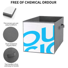 Cargar imagen en el visor de la galería, 6 cajas de almacenamiento plegables personalizado con patrón foto texto