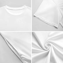 Cargar imagen en el visor de la galería, Camisón suelto de seda helada para mujer talla grande manga corta LM475 personalizado con patrón foto texto (impresión de imagen única)