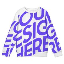 Cargar imagen en el visor de la galería, Suéter para niños GR-EYW personalizado con patrón foto texto