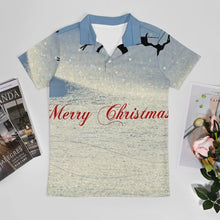 Cargar imagen en el visor de la galería, Polo Personalizado de Seda de Leche para Hombre con Bolsillo