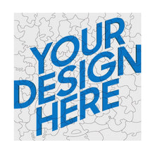 Cargar imagen en el visor de la galería, Puzzles / Rompecabezas cuadrado irregular personalizado con Impresión Completa de Una Imagen con Foto Logo Patrón Texto
