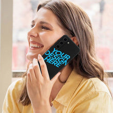 Cargar imagen en el visor de la galería, Funda protectora para teléfono móvil Samsung S23 de TPU personalizado con patrón foto texto