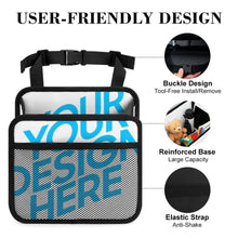 Cargar imagen en el visor de la galería, Organizador de Asiento personalizado con patrón foto texto