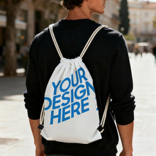 Cargar imagen en el visor de la galería, Mochila de Lona con Cordón XB0604196 personalizado con patrón foto texto