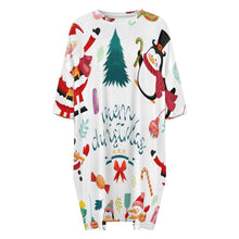 Cargar imagen en el visor de la galería, Camisón Talla Grande de Seda de Hielo Personalizado para Mujer