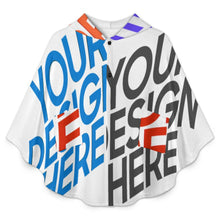 Cargar imagen en el visor de la galería, Manta con capucha unisex NDP08 personalizado con patrón foto texto (impresión de imágenes múltiples)