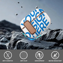 Cargar imagen en el visor de la galería, Funda para Apple AirPods Pro 2 (Banda Electrochapada) totalmente impresa personalizado con patrón foto texto