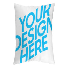 Cargar imagen en el visor de la galería, Funda de almohada de poliéster de gran tamaño en varios tamaños personalizado con patrón foto texto (mismo diseño en ambos lados)