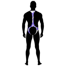 Cargar imagen en el visor de la galería, Ropa interior sexy de una pieza para hombre SDSQQ001 personalizado con patrón foto texto (impresión de imágenes múltiples)