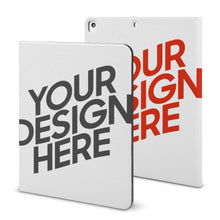 Cargar imagen en el visor de la galería, Funda para iPad versión libro de alta calidad para iPad Pro Air 2021 2020 con ranura para bolígrafo personalizado con patrón foto texto (impresión de imágenes múltiples)
