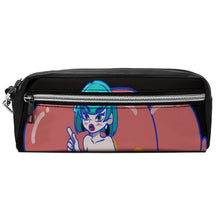 Cargar imagen en el visor de la galería, Estuche Doble Capa Piel Lichi Personalizado | Neceser de Cuero PU