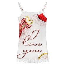 Cargar imagen en el visor de la galería, Strap Dress Love, Shrink, Key, Love You