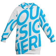 Cargar imagen en el visor de la galería, Sudadera con capucha de gran tamaño para niños MWZXU037 personalizado con patrón foto texto (impresión de imagen única)