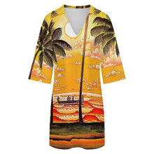 Cargar imagen en el visor de la galería, Vestido V-Neck Personalizable para Mujer | Diseño con Foto