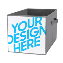 Cargar imagen en el visor de la galería, Caja de almacenamiento plegable de tela Oxford personalizado con patrón foto texto