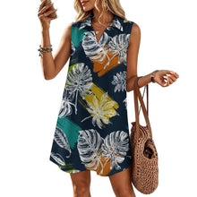 Cargar imagen en el visor de la galería, V-neck Sleeveless Dress 1 (186)