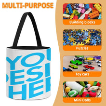 Cargar imagen en el visor de la galería, Bolsa de almacenamiento para bloques de construcción personalizado con patrón foto texto